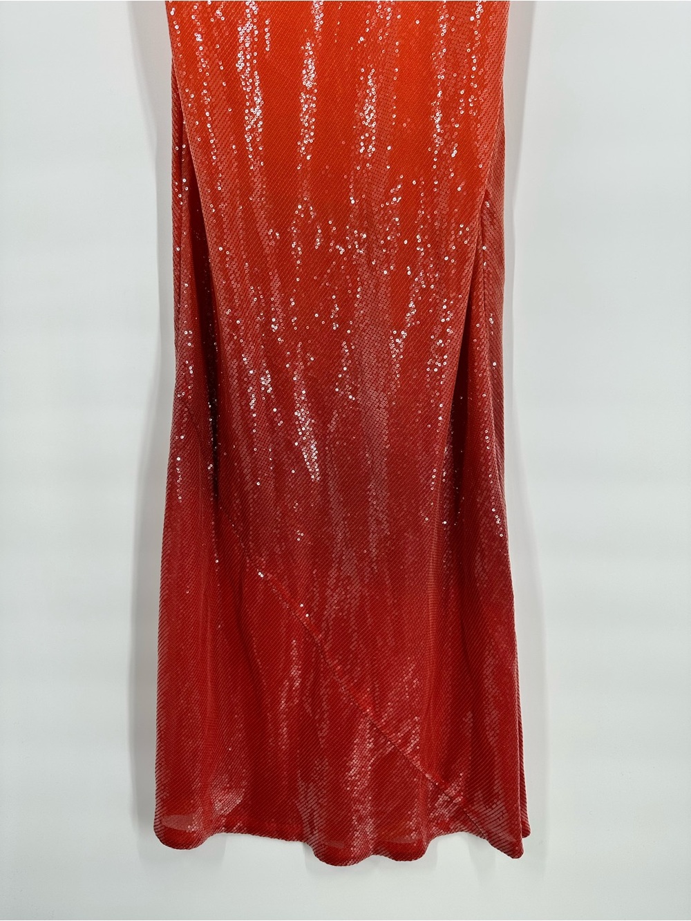 BYDEE Neomi Maxi Sol Dress Low Back Summer Sunset Shimmer Sequins Dress Size XL - Picture 14 of 16
